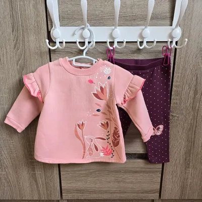 Vêtement Bébé Fille - Pull + Legging - Sergent Major/Petit béguin - 9/12 mois 74 cm 12 mois / 80 cm